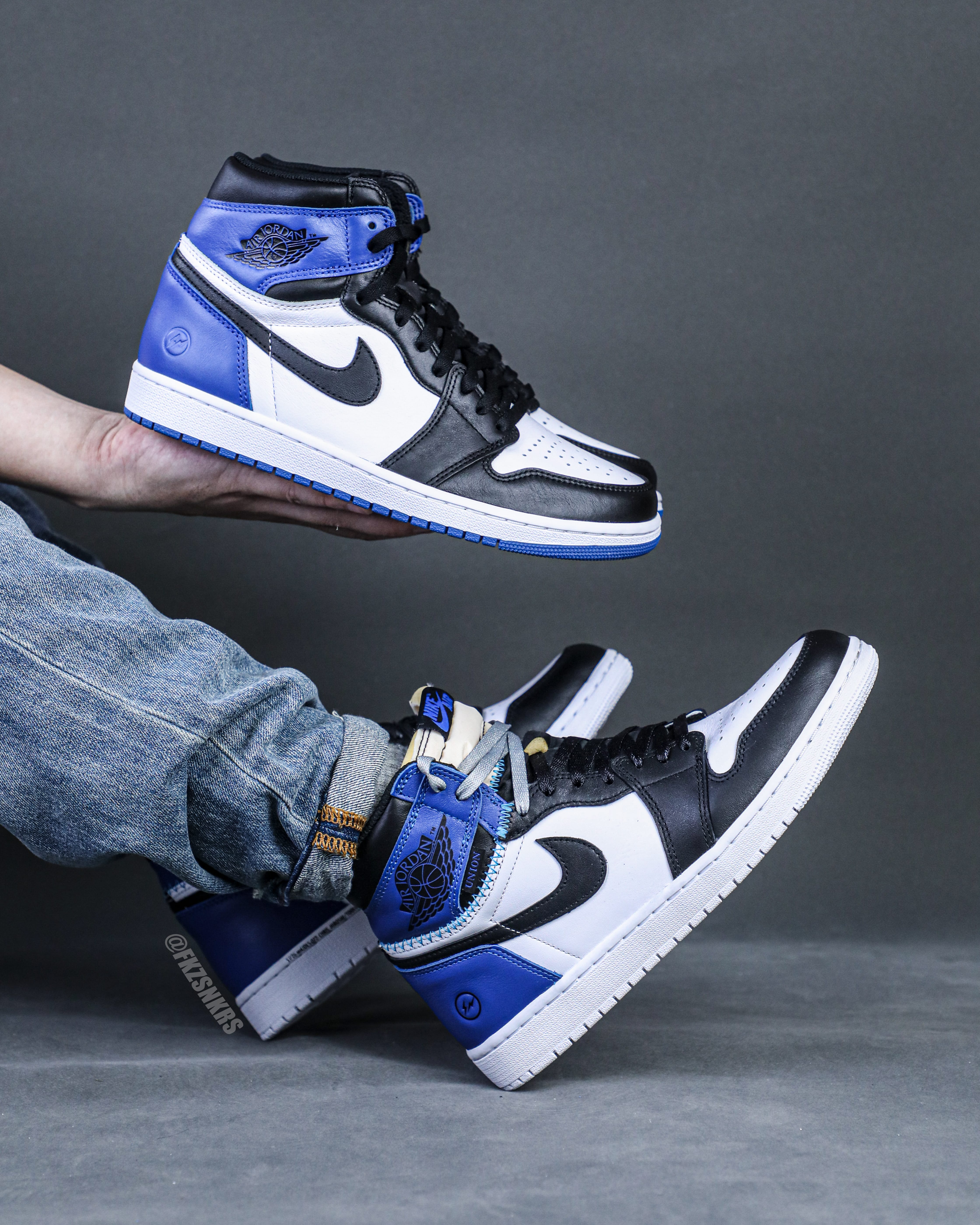 Union x Fragment x Air Jordan 1 High OG (Ln5 A1)