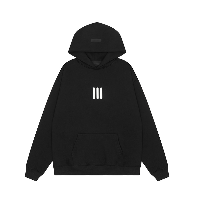 Fear Of God FOG ESSENTIALS Three- Stripes Hooded Sweatshirt