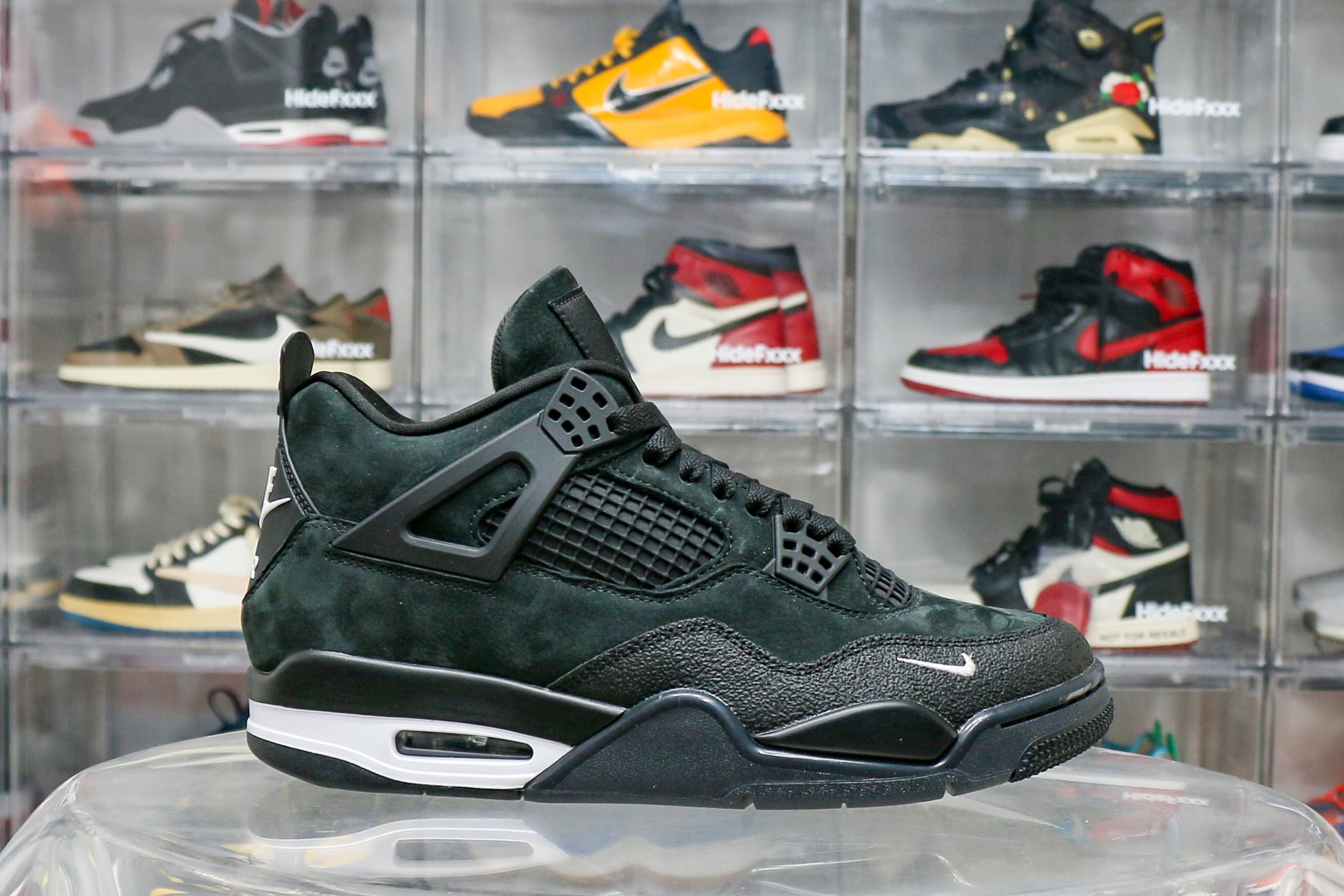 Nigel Sylvester X Jordan 4 Retro Brick By Brick Black