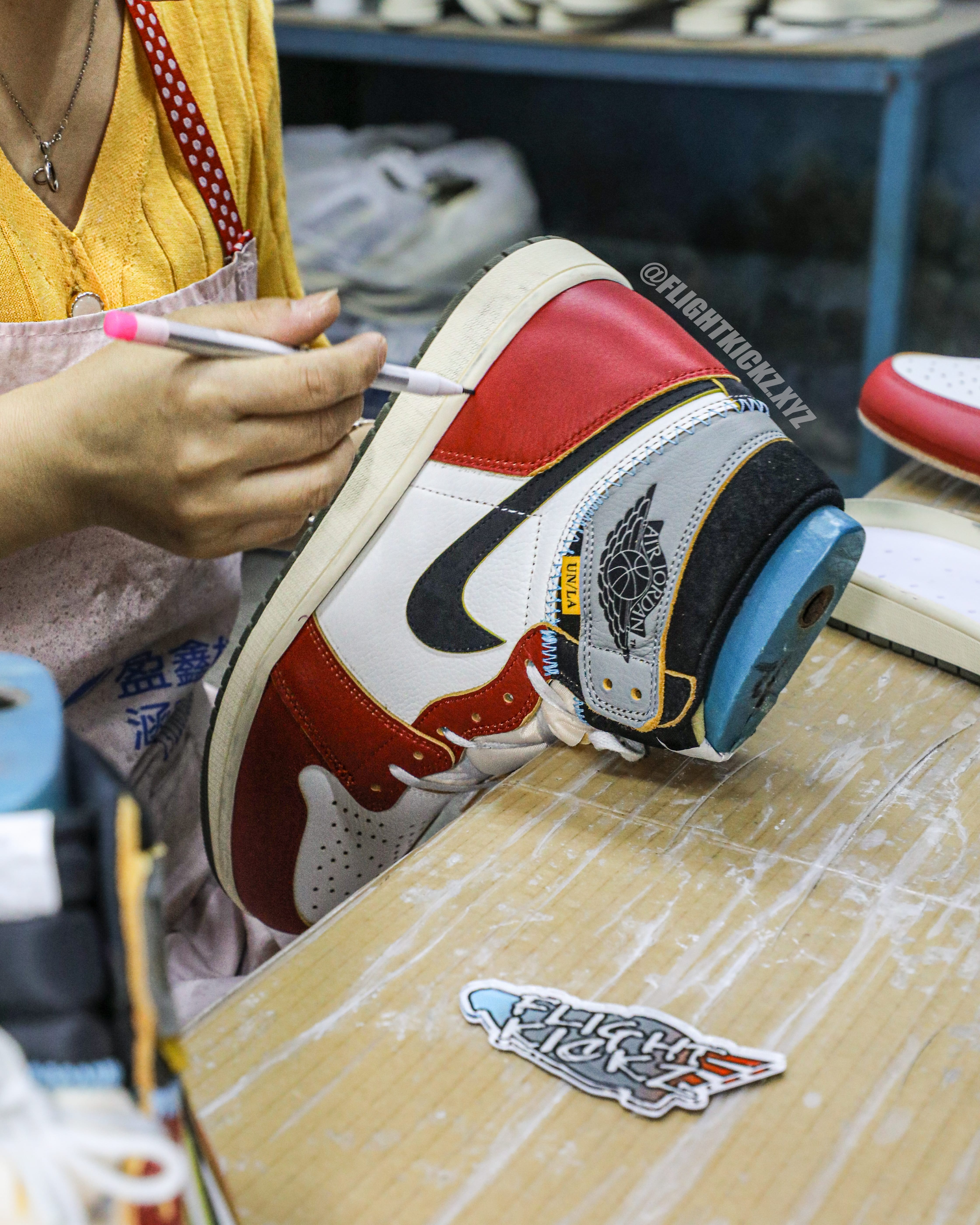 Jordan 1 Retro High OG SP Union LA Chicago Shadow 2025 (Ln5 A1)