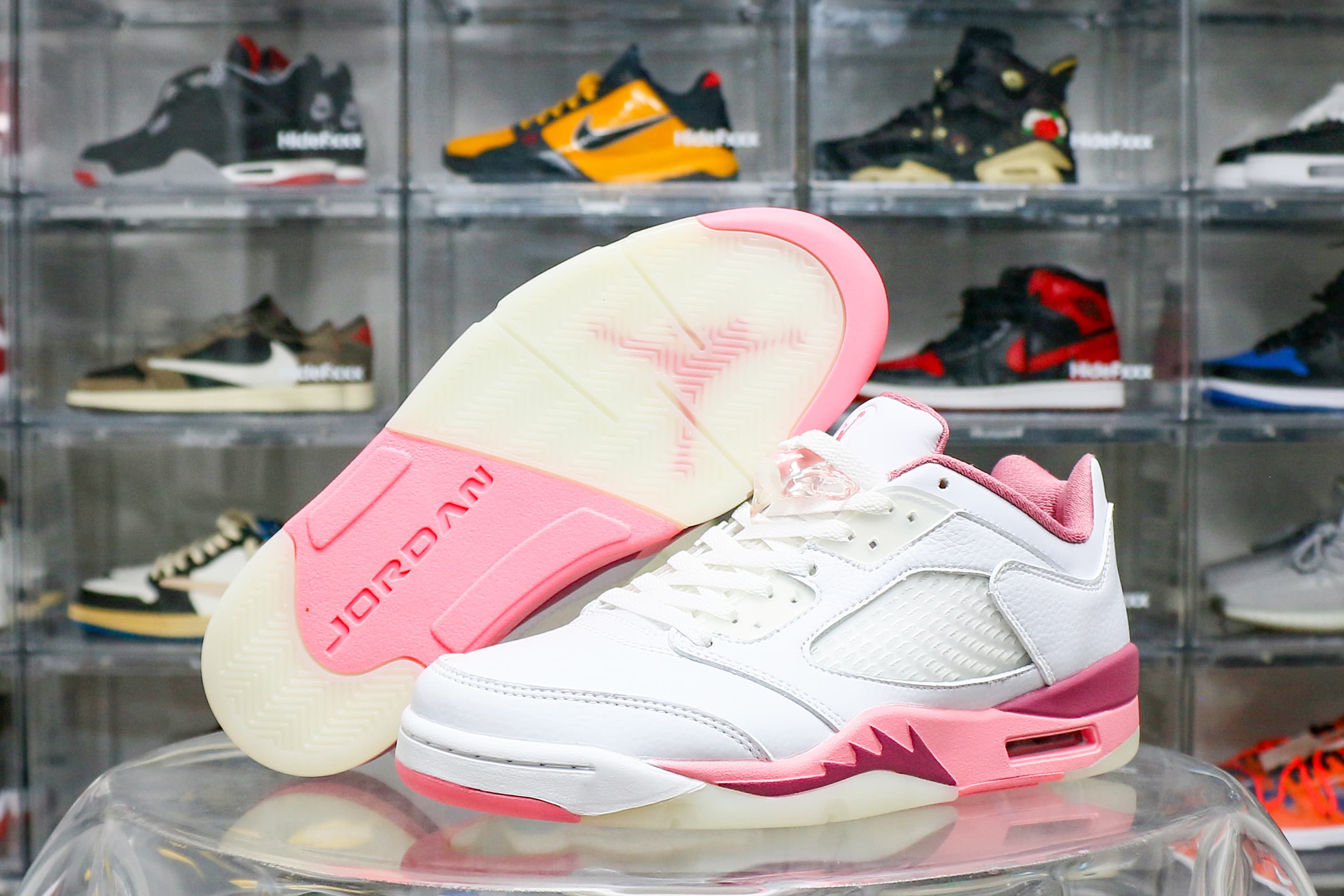 Air Jordan 5 Retro Low Crafted For Her Desert Berry (Ln5 A1)