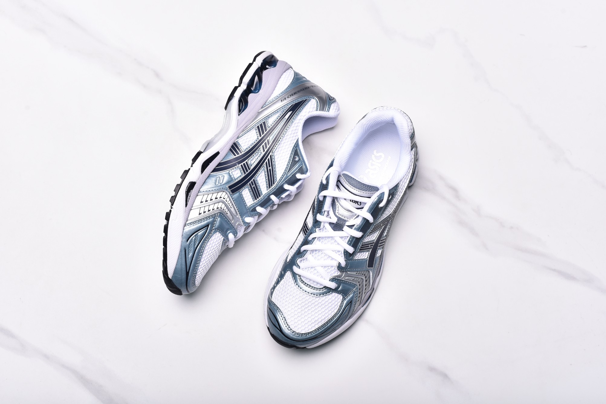 Gel Kayano 14 White Fjord Grey 2024