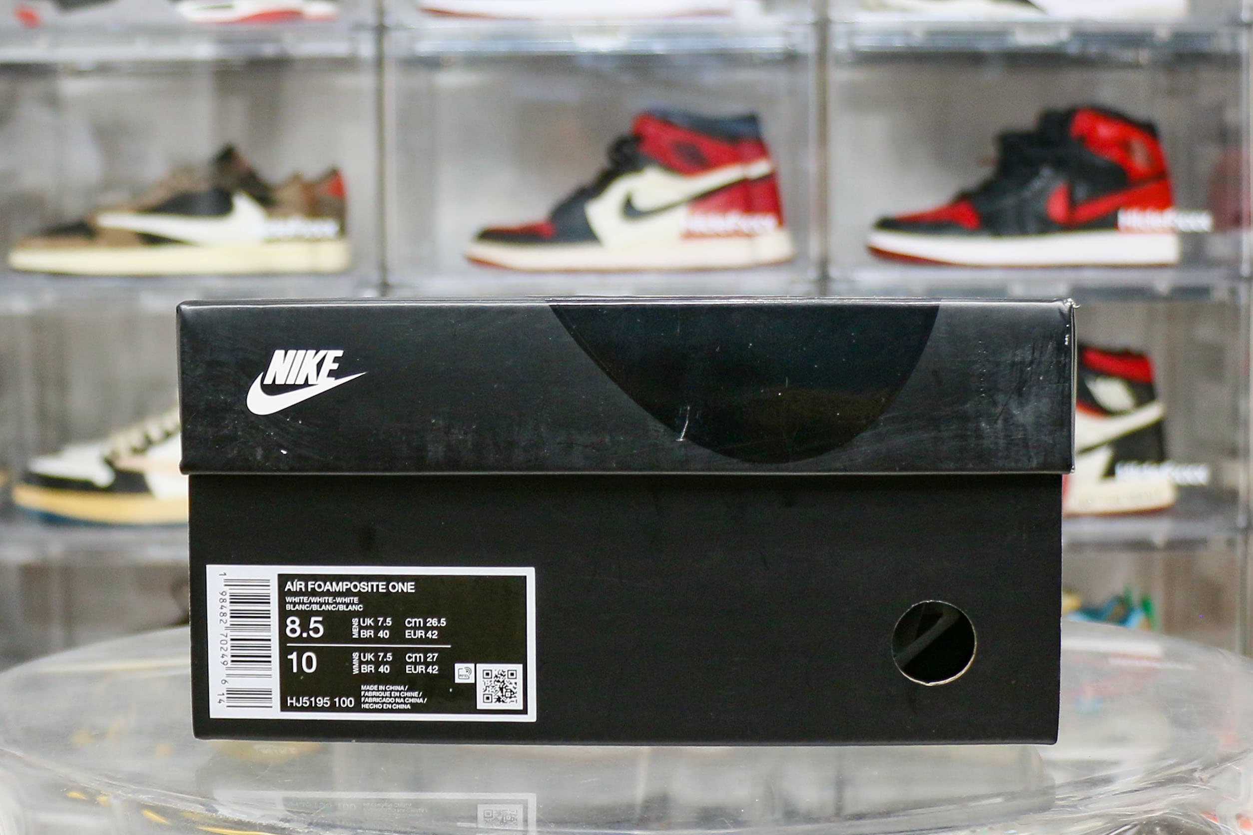 Nike Air Foamposite One Triple White